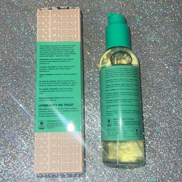 💚🆕💚 INN BEAUTY PROJECT Keep it Clean Hydrating Gel Cleanser - Picture 5 of 8